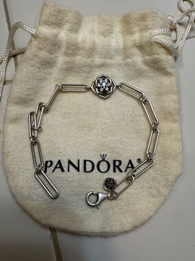 Pandora paperclip bracelet